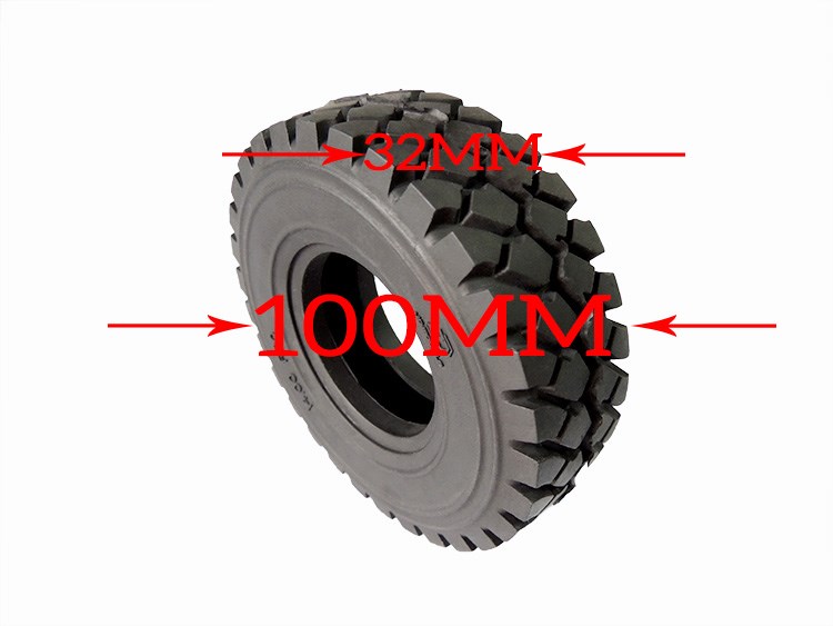 JDMODEL 1:14model tire off-road vehicle tire 100mm 