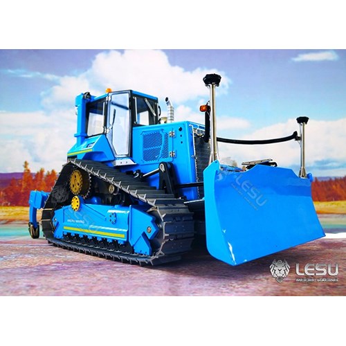 1/14 LESU BA-B0004 crawler hydraulic bulldozer full metal loader engineering vehicle model LESU