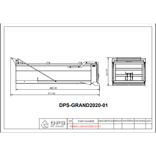 DPS-GRAND2020-01 DUMP BEDS FOR GRANDHAULER