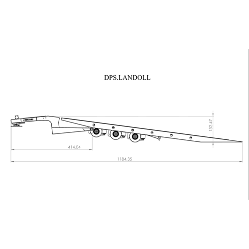 DPS - LANDOLL TRAILER SCALE 1/14