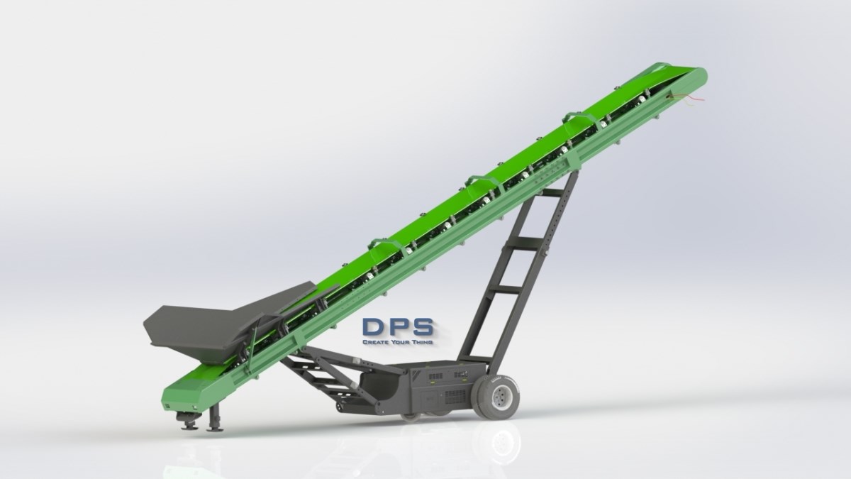 DPS Stacking Conveyor 1m3