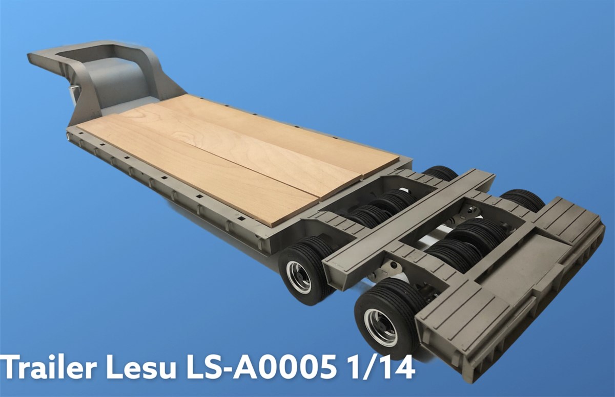 Trailer lowbed Lesu LS-A0005  1/14