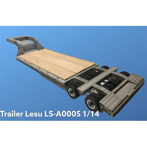 	Trailer lowbed Lesu LS-A0005 1/14