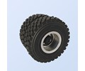 Rear wheel hub for heavy-duty tractor
