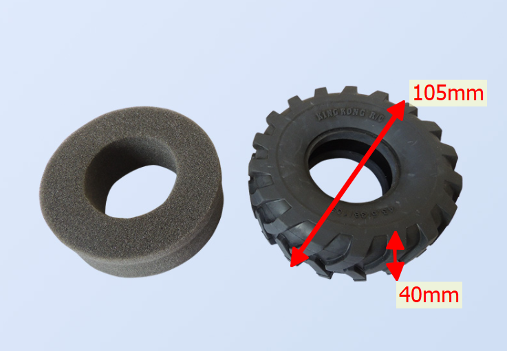 Tire Offroad vehicle tire diameter 105mm DPS-127
