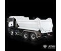 1/14 truck model toy MAN6X6 hydraulic front U bucket dump truck metal dump truck model LESU