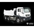 1/14 truck model toy MAN6X6 hydraulic front U bucket dump truck metal dump truck model LESU