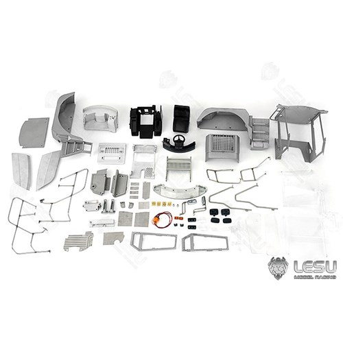 1/15 hydraulic loader L574 wheeled engineering forklift model LESU