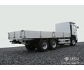 1/14 simulation truck Hino 6X4 flatbed truck RC remote control metal transporter modified model LESU radium