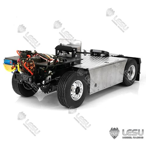Radium speed model 1/14 truck Scania 4X4 tractor chassis four airbag suspension large stroke high profile