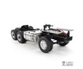 New upgrade configuration 1/14 remote control frame Tamiya MAN three-axis tractor 6X6 metal chassis car model LESU