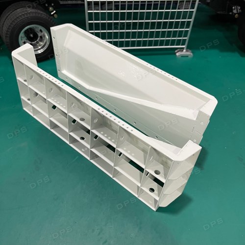 Molds for barriers in the first place DPS. Stainless steel material