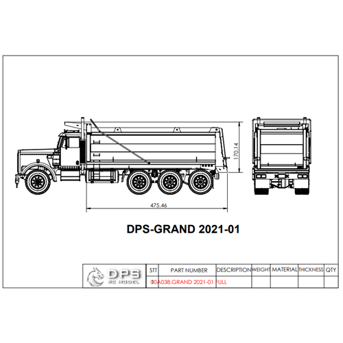 DPS-GRAND2021-01 DUMPBEDS for GRANDHAULER
