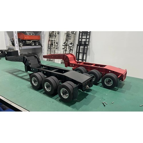 DPS JEEPS DOLLY TRIAXLE TRAILERS 1/14 SCALE