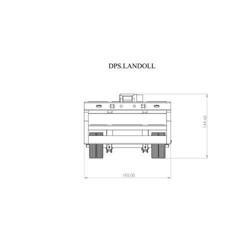 DPS - LANDOLL TRAILER SCALE 1/14