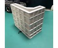 MOLDS L-BLOCK FOR BARRIERS DPS. STAINLESS STEEL MATERIAL