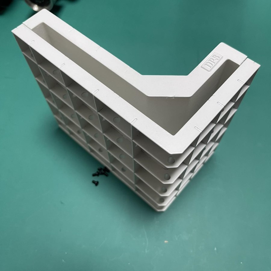 MOLDS L-BLOCK FOR BARRIERS DPS. STAINLESS STEEL MATERIAL