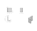 MOLDS L-BLOCK FOR BARRIERS DPS. STAINLESS STEEL MATERIAL