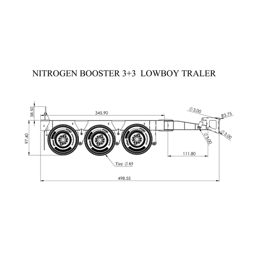 DPS BOOSTERS-01 FOR LOWBOY TRAILER