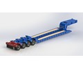 New Flip Axles Trailer Lowboy DPS 