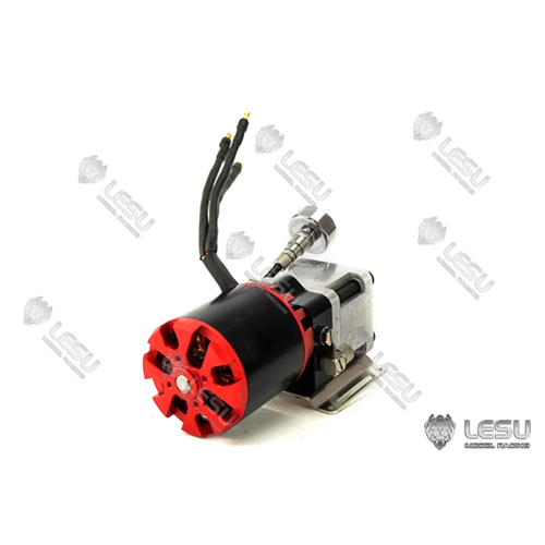 Hydraulic pump, high pressure pump Y-1528, gear pump with pressure gauge (with out ESC)