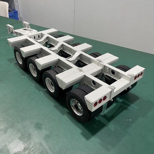 New Flip Axles Trailer Lowboy DPS 