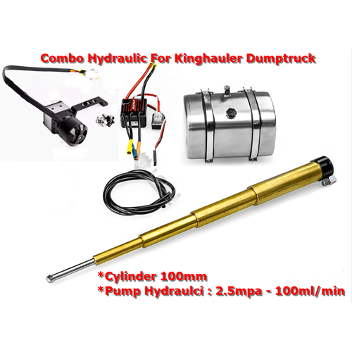 1/14 FRONT-MOUNTED MULTI-STAGE HYDRAULIC CYLINDER SYSTEM FOR KING