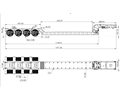 DPS-031-LOWBOY TRAILER QUA AXLE WITHOUT THE OUTER DECK