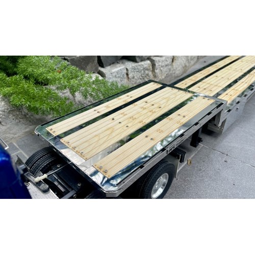 DPS STEP DECK TRAILER TRIAXLE 53ft 1/14 SCALE