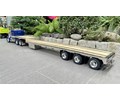 DPS STEP DECK TRAILER TRIAXLE 53ft 1/14 SCALE