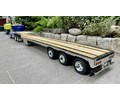 DPS STEP DECK TRAILER TRIAXLE 53ft 1/14 SCALE