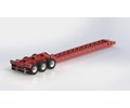 DPS-034-LOWBOY TRAILER TRIAXLE WITHOUT THE OUTER DECK