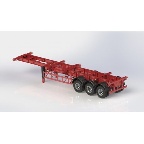 DPS SEMI TRAILER 40ft 1/14 Scale