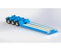 DPS TRAILER 032 LOWBOY TRIAXLE RAMPS FLIP 1/14