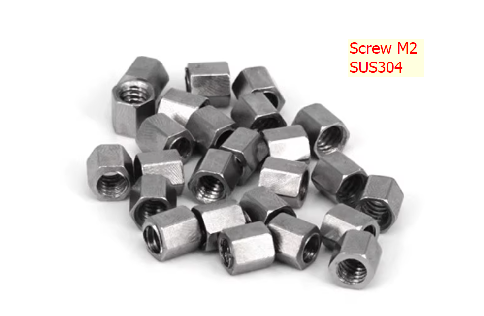 Stainless steel Screw M2 cnc ( 1pcs )