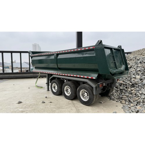 DPS SEMI TRAILER TIPPER KIPPER CIMC 3AXLE FULL HYDRAULIC