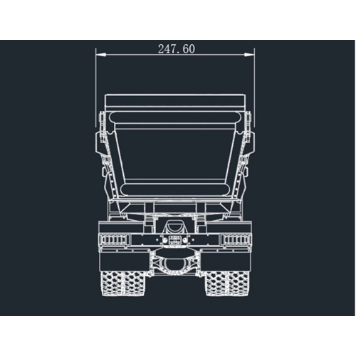 1:14 Volvo FMX Dumptruck 10*10 Mining Truck Model