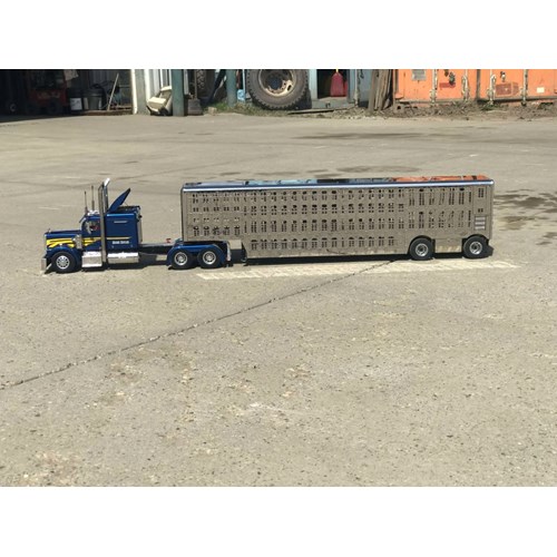 DPS Cattle livestock trailer 2AXLE - Length : 1153.8mm