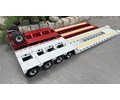 DPS TRAILER 040 LOWBOY TRIAXLE RAMPS FLIP 1/14 