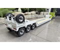 DPS TRAILER 040 LOWBOY TRIAXLE RAMPS FLIP 1/14 