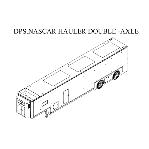 DPS NASCAR TRAILER 1:14 SCALE