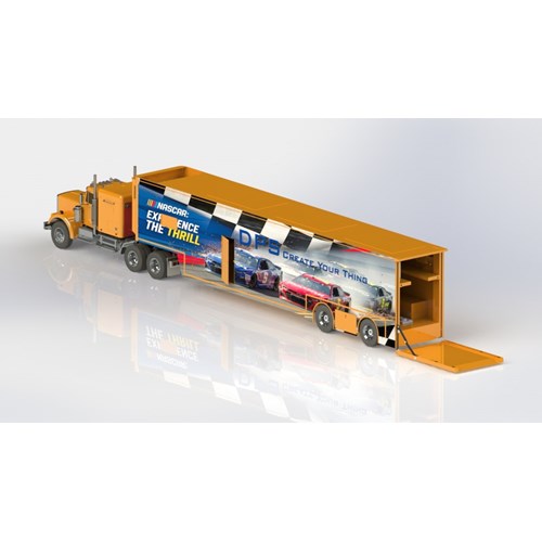 DPS NASCAR TRAILER 1:14 SCALE