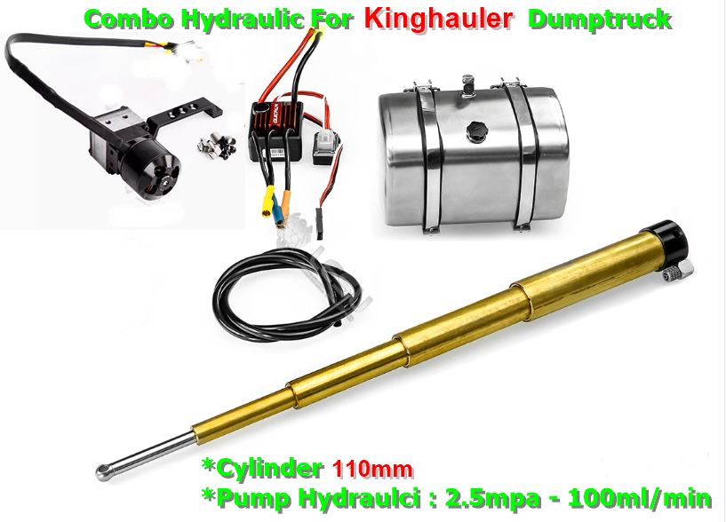 1/14 FRONT-MOUNTED MULTI-STAGE HYDRAULIC CYLINDER SYSTEM FOR KING
