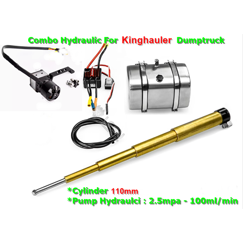 1/14 FRONT-MOUNTED MULTI-STAGE HYDRAULIC CYLINDER SYSTEM FOR KING
