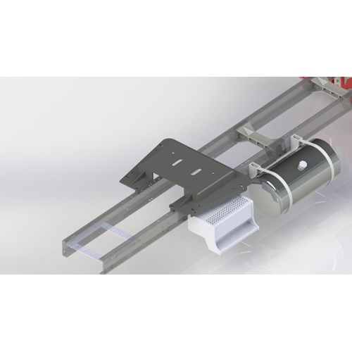 CAB FLOOR METAL STAINLESS STEEL FOR KINGHAULER & GRANDHAULER 1/14