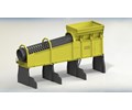 DPS TROMMEL 2-COMPARTMENT 1/14 RC FULL METAL STAINLESS STEEL