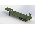 DS25 TRAILER V4 TRIAXLE FOR ZETROS OR  Mack M123 HC10 CROSS