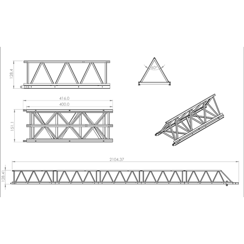 1/14 DPS CRANE TOWER MODEL