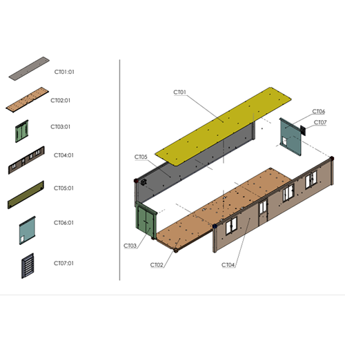 DPS Container Office 40ft 1/14