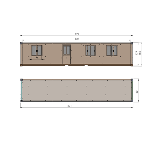 DPS Container Office 40ft 1/14